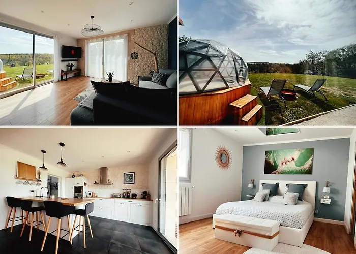 Maison Au Calme A 5min De Cognac Pour 1 A 8 Pers * Richemont (Charente)