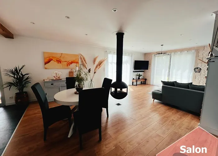 Maison Au Calme A 5min De Cognac Pour 1 A 8 Pers בית נופש Richemont (Charente)