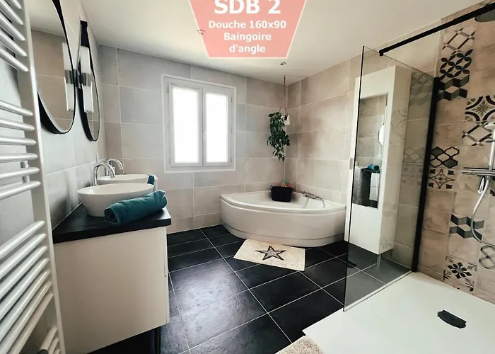 Maison Au Calme A 5min De Cognac Pour 1 A 8 Pers בית נופש Richemont (Charente)