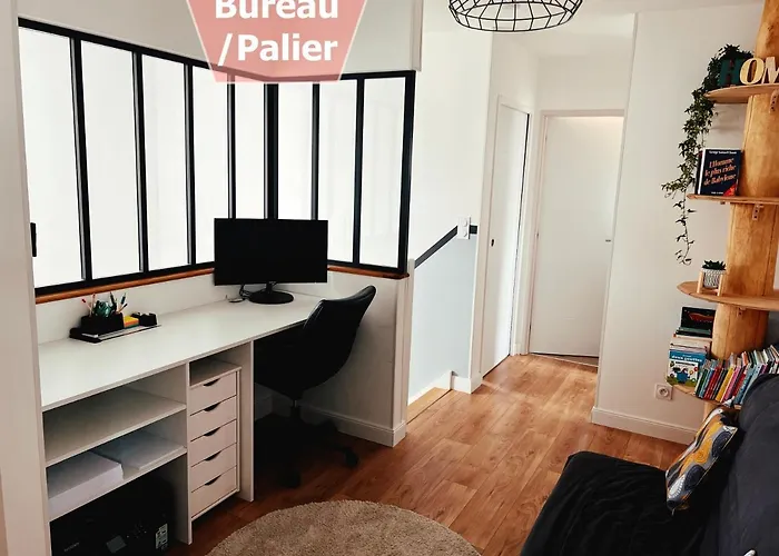 בית נופש Maison Au Calme A 5min De Cognac Pour 1 A 8 Pers