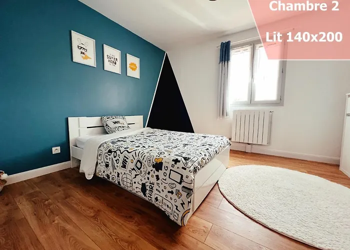 Maison Au Calme A 5min De Cognac Pour 1 A 8 Pers בית נופש *